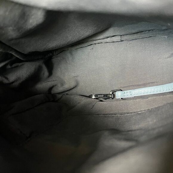 Ecco SP3 Blue and Beige Grey Leather Mini Backpack - Picture 4 of 5